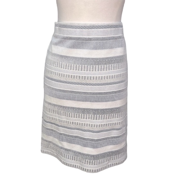 Loft Striped Knit Skirt - Picture 3 of 3